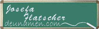 Josefa Flatscher Visitenkarte